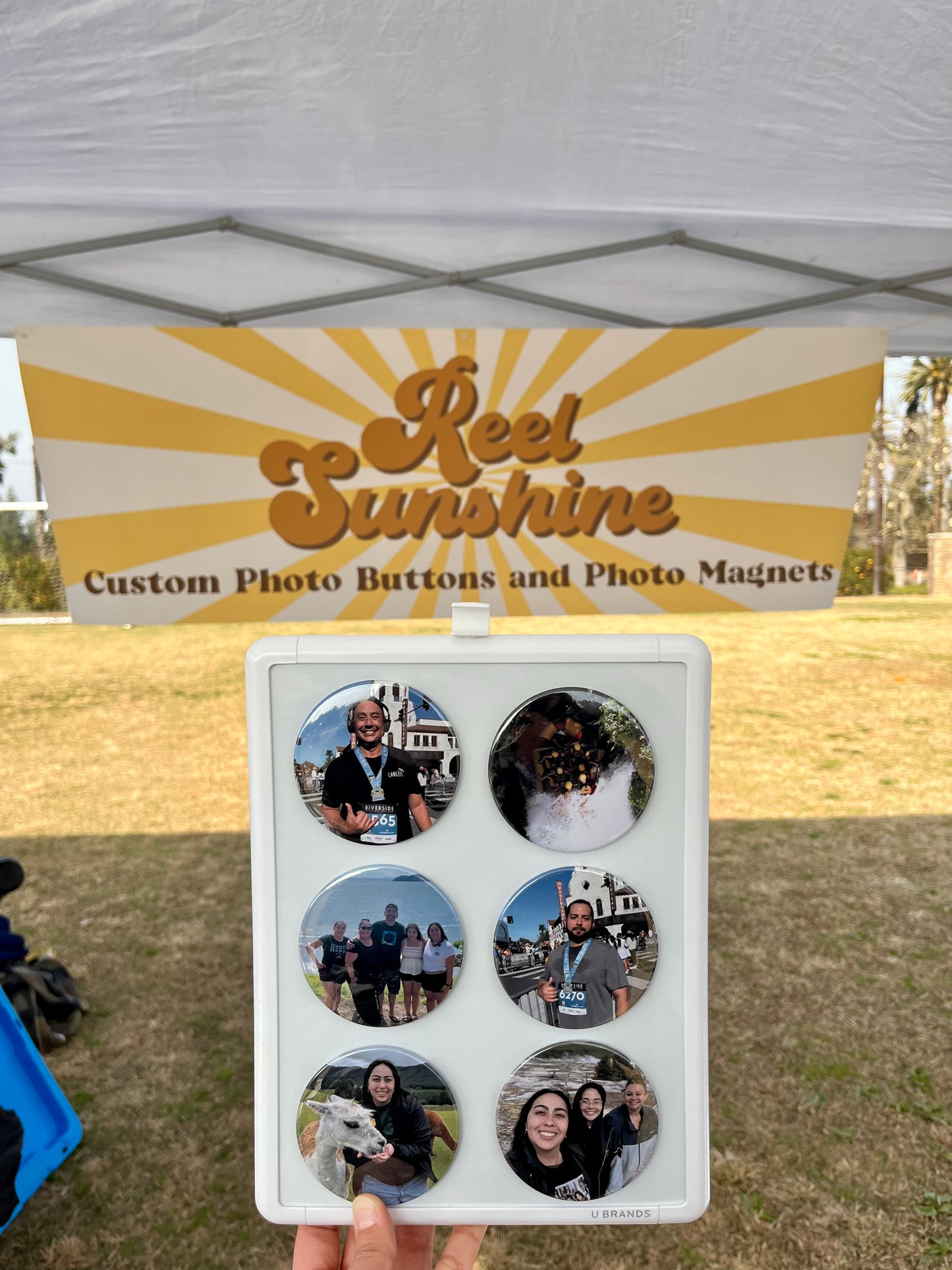 Photo Buttons (6 Pcs)