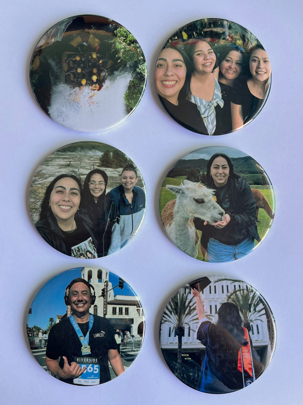 3" CUSTOM PHOTO MAGNETS | 6 PACK